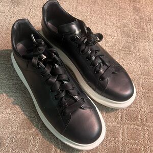 Alexander McQueen Black and White Men's Sneakers